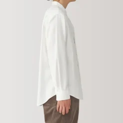 Men's Flannel Stand Collar Long Sleeve Shirt