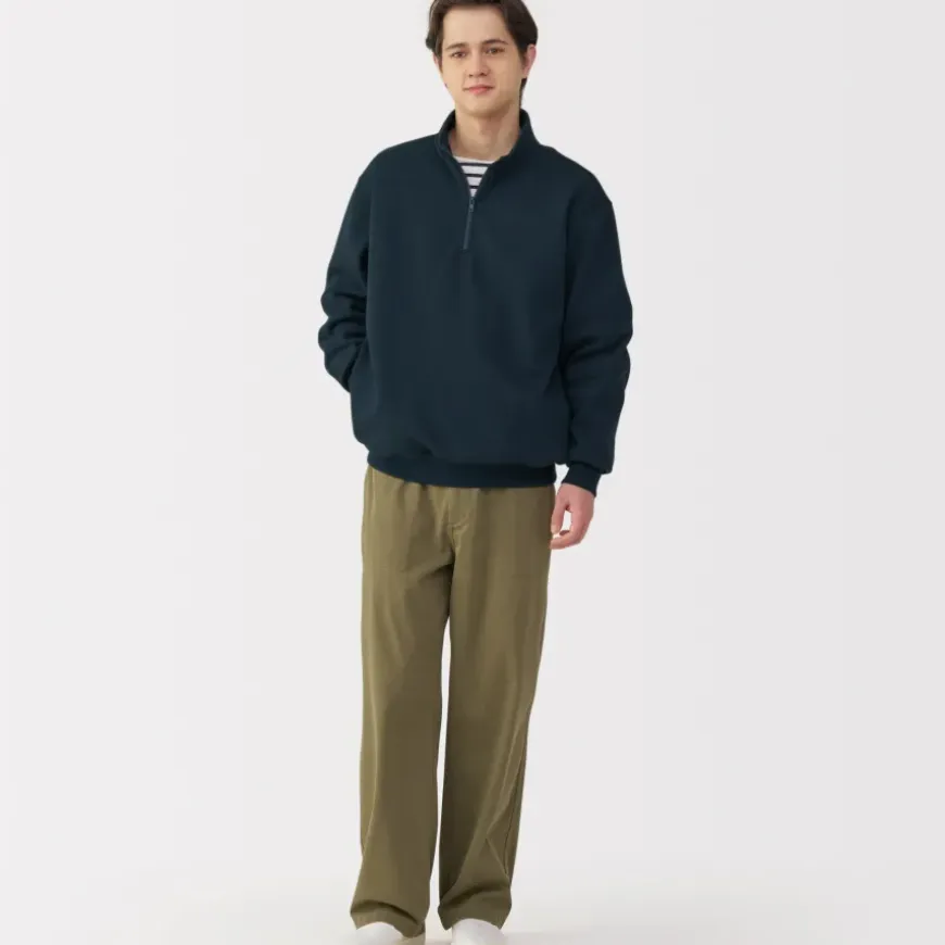 Men's Half Zip Sweatshirt