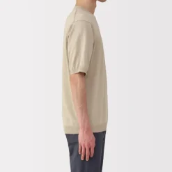Men's Hemp Blend Short Sleeve Sweater