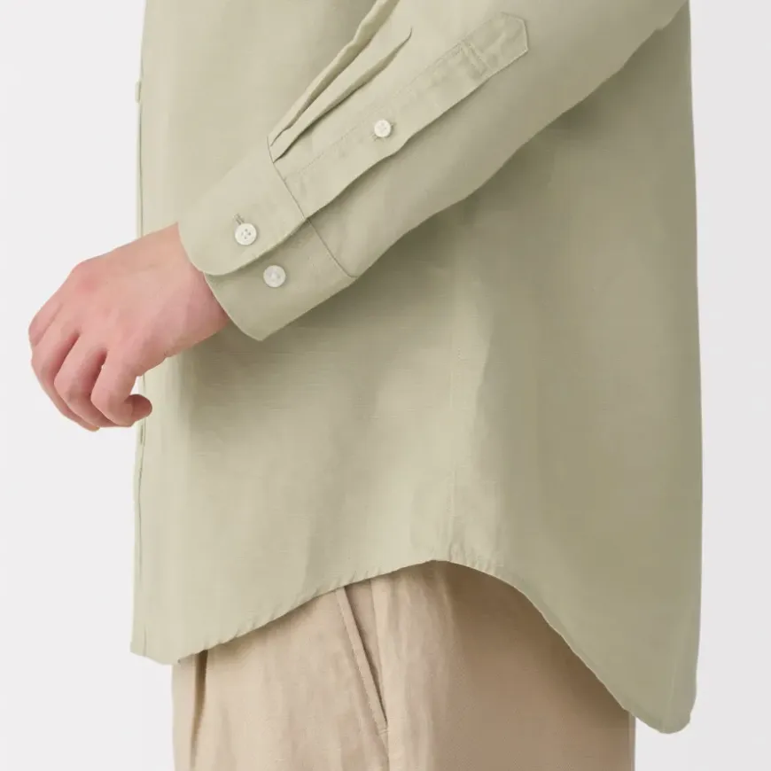 Men's Hemp Cotton Long Sleeve Shirt