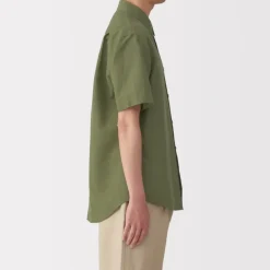 Men's Hemp Cotton Short Sleeve Shirt