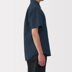 Men's Hemp Cotton Short Sleeve Shirt