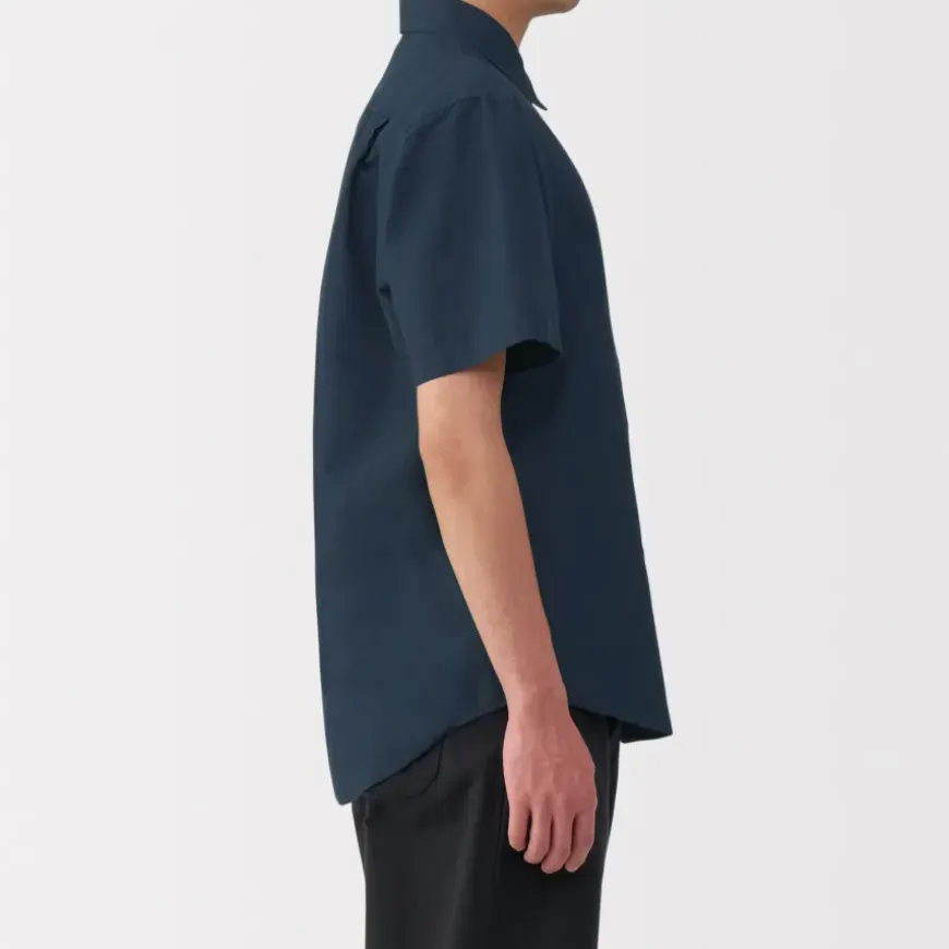 Men's Hemp Cotton Short Sleeve Shirt