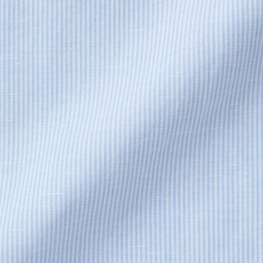 Men's Hemp Cotton Striped Shirt