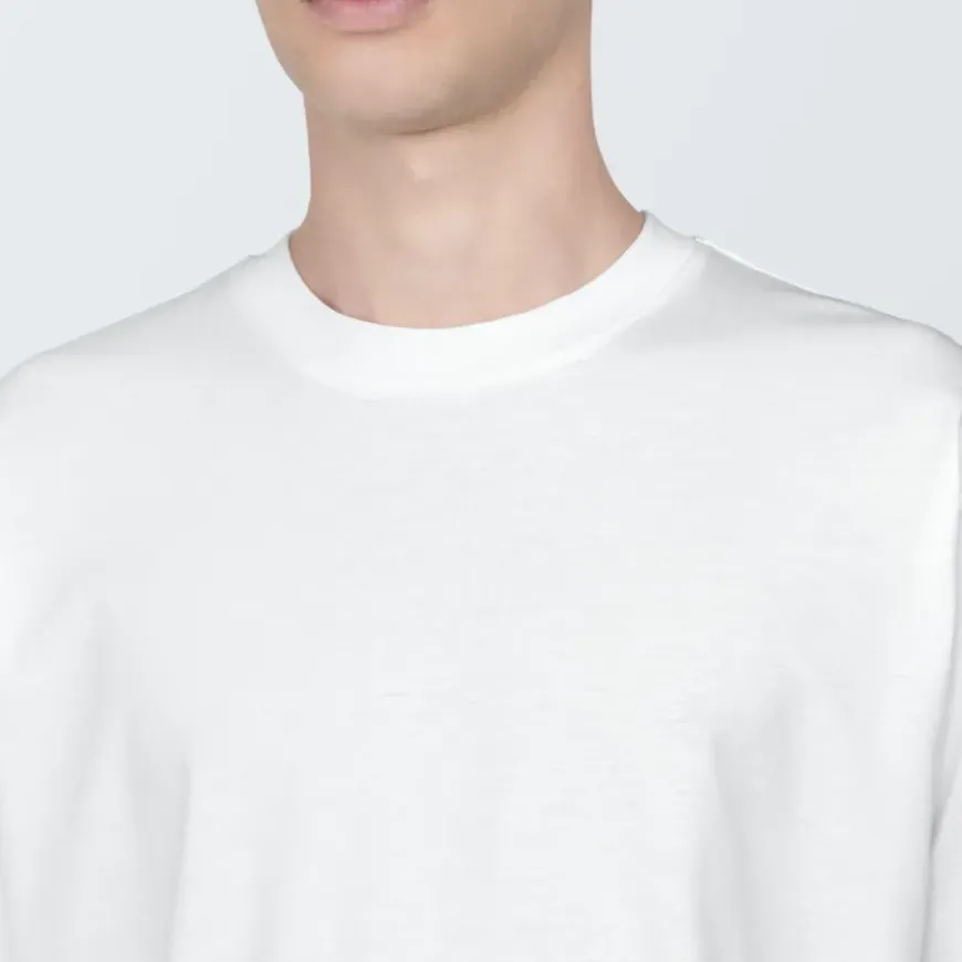 Men's Jersey Crew Neck Long Sleeve T-Shirt