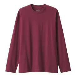 Men's Jersey Crew Neck Long Sleeve T-Shirt