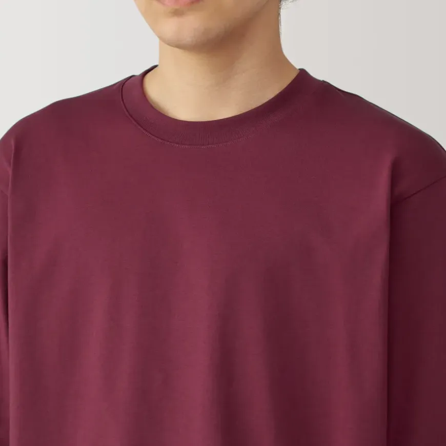 Men's Jersey Crew Neck Long Sleeve T-Shirt