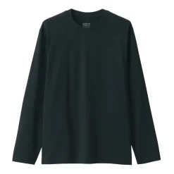 Men's Jersey Crew Neck Long Sleeve T-Shirt
