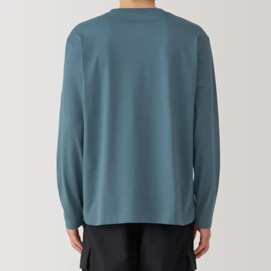 Men's Jersey Crew Neck Long Sleeve T-Shirt