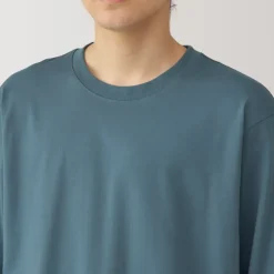 Men's Jersey Crew Neck Long Sleeve T-Shirt