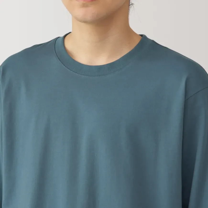 Men's Jersey Crew Neck Long Sleeve T-Shirt