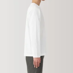 Men's Jersey Crew Neck Long Sleeve T-Shirt