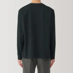 Men's Jersey Crew Neck Long Sleeve T-Shirt