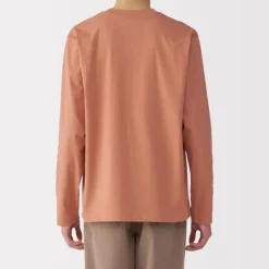 Men's Jersey Crew Neck Long Sleeve T-Shirt