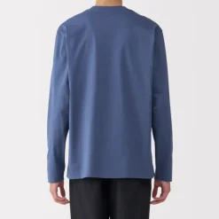 Men's Jersey Crew Neck Long Sleeve T-Shirt