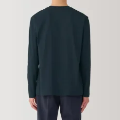 Men's Jersey Crew Neck Long Sleeve T-Shirt
