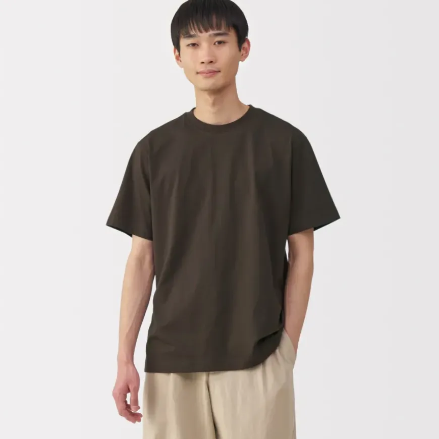 Men's Jersey Crew Neck Short Sleeve T-Shirt