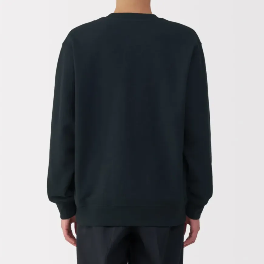 Men's Jersey Slub Crewneck Pullover Sweatshirt