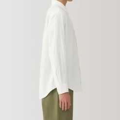 Men's Kapok Blend Double Gauze Long Sleeve Shirt