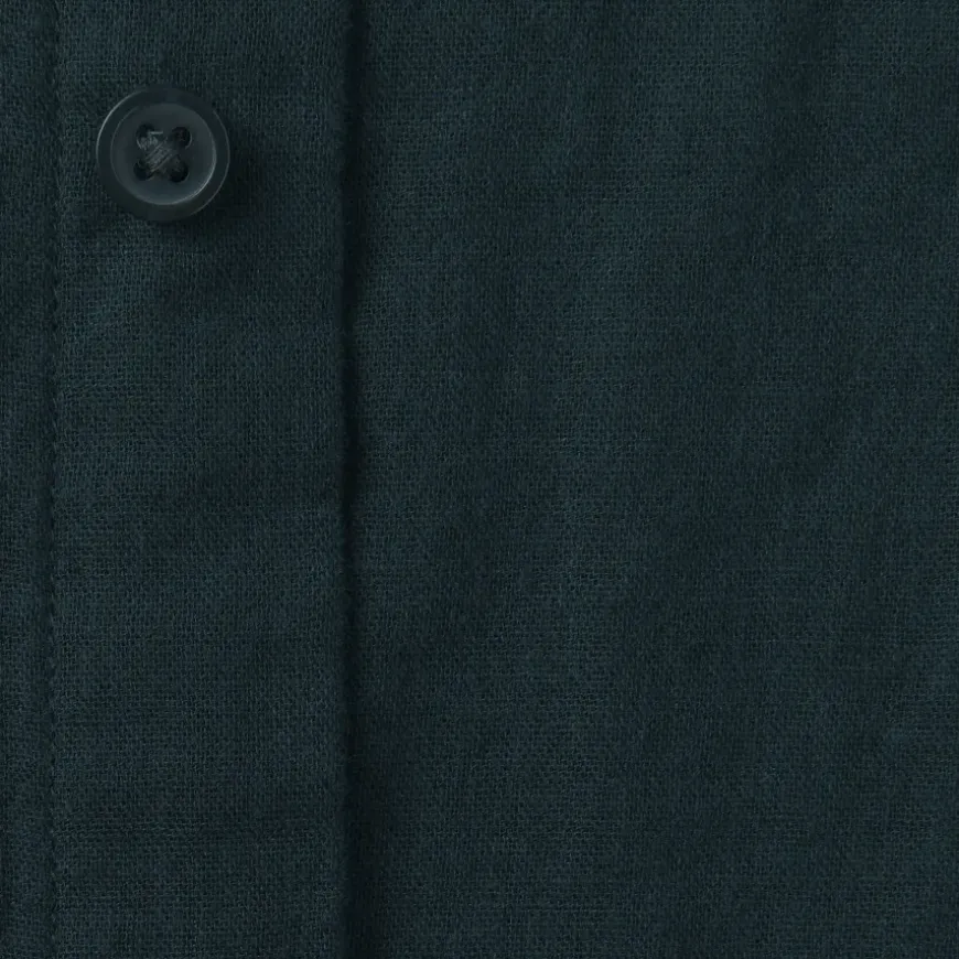 Men's Kapok Blend Double Gauze Long Sleeve Shirt