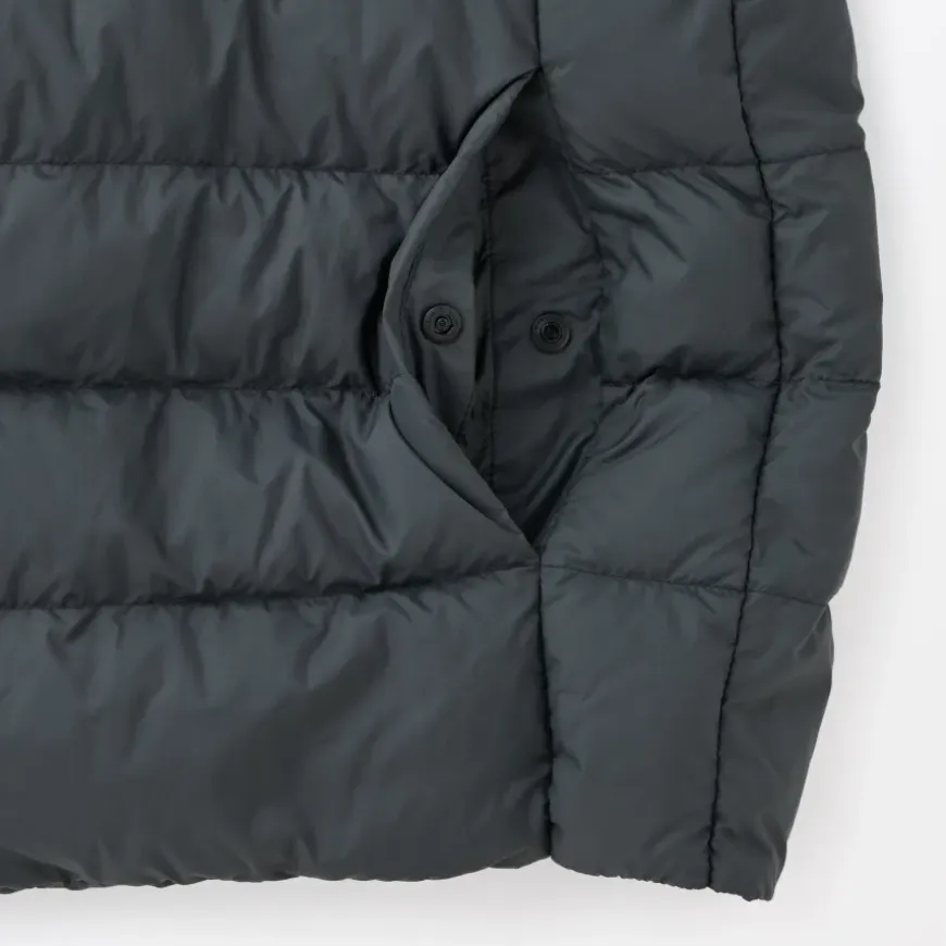 Men's Lightweight Down Collarless Jacket