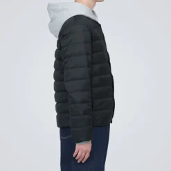 Men's Lightweight Down Collarless Jacket