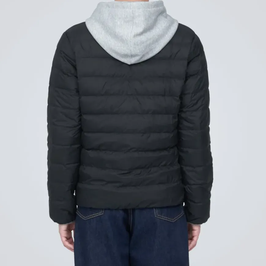 Men's Lightweight Down Collarless Jacket
