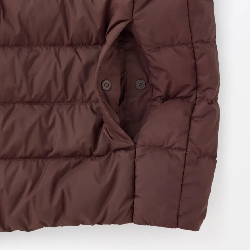 Men's Lightweight Down Collarless Jacket