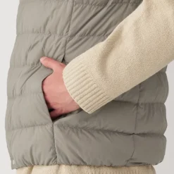 Men's Lightweight Down Collarless Vest