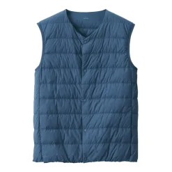 Men's Lightweight Down Collarless Vest