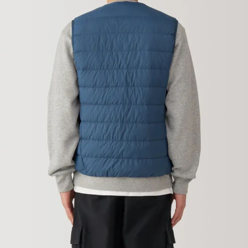 Men's Lightweight Down Collarless Vest