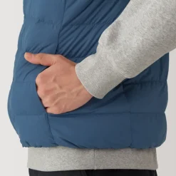 Men's Lightweight Down Collarless Vest