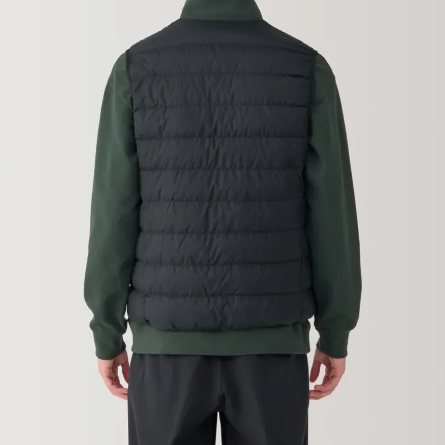 Men's Lightweight Down Collarless Vest