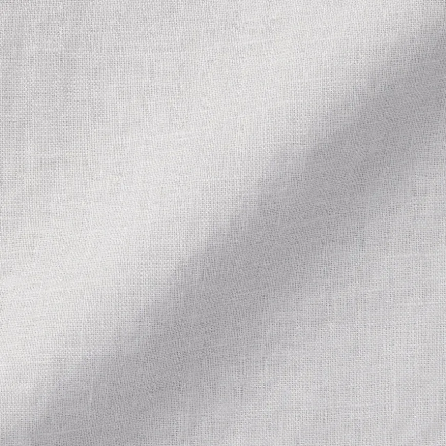 Men's Linen Stand Collar Shirt