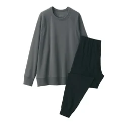 Men's Loose-Twist Sweatshirt Loungewear Set
