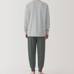 Men's Loose-Twist Sweatshirt Loungewear Set
