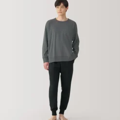 Men's Loose-Twist Sweatshirt Loungewear Set