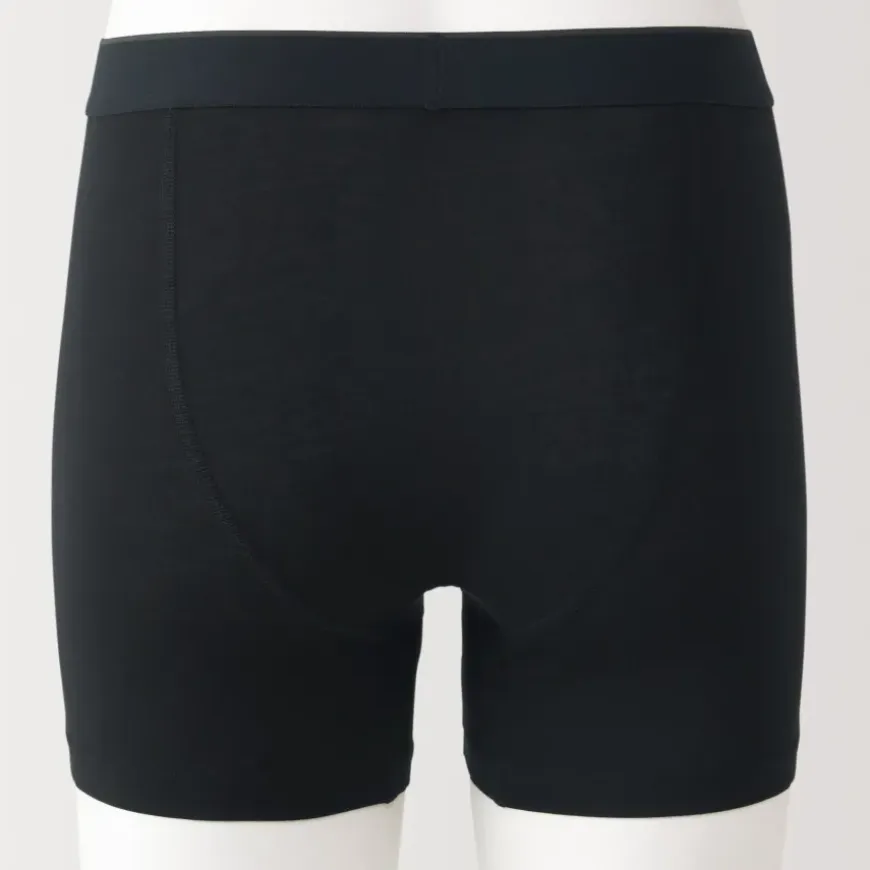 Men's Lyocell Blend Front Open Boxer Briefs