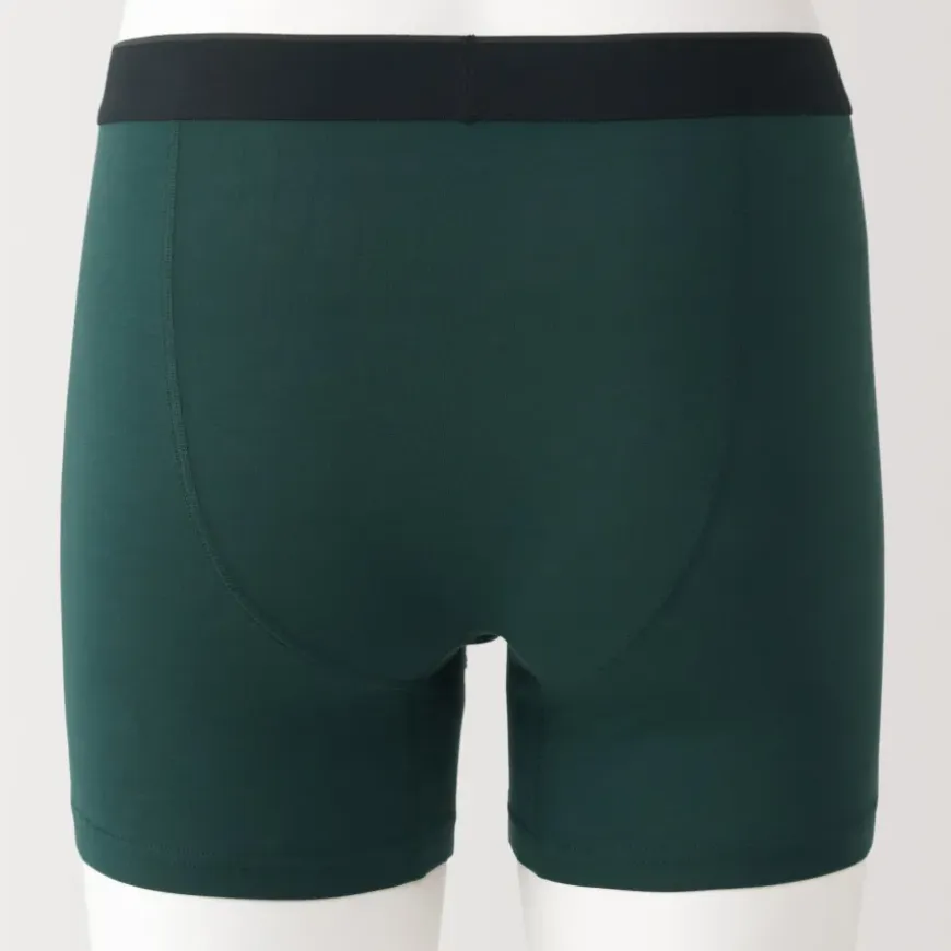 Men's Lyocell Blend Front Open Boxer Briefs