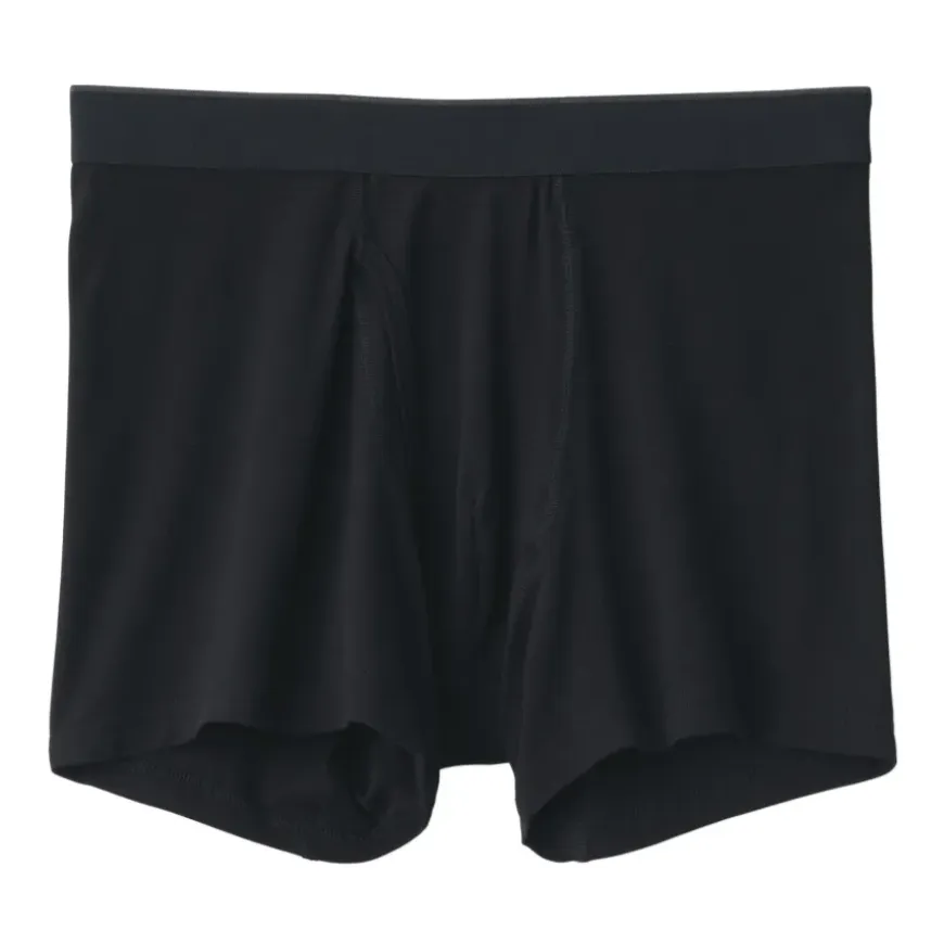 Men's Lyocell Blend Front Open Boxer Briefs