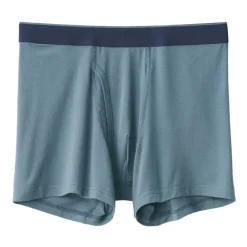 Men's Lyocell Blend Front Open Boxer Briefs