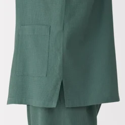 Men's Lyocell Blend Waffle Weave Jinbei Loungewear Set