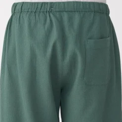 Men's Lyocell Blend Waffle Weave Jinbei Loungewear Set
