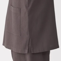 Men's Lyocell Blend Waffle Weave Jinbei Loungewear Set