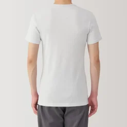 Men's Moisture-Wicking Cotton Crew Neck Short Sleeve T-Shirt