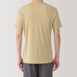 Men's Moisture-Wicking Cotton Crew Neck Short Sleeve T-Shirt
