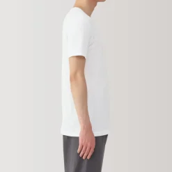 Men's Moisture-Wicking Cotton Crew Neck Short Sleeve T-Shirt