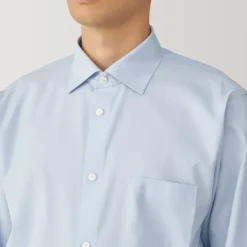 Men's Non-Iron Semi Wide Collar Shirt