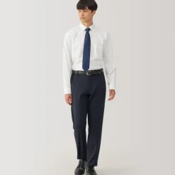 Men's Non-Iron Semi Wide Collar Shirt