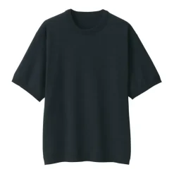 Men's Quick Dry Crew Neck Short Sleeve Knit T-Shirt